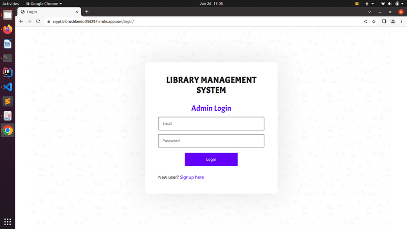 Library Management System